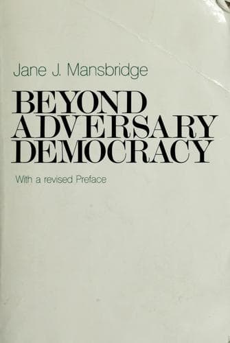 Tapa de Beyond adversary democracy