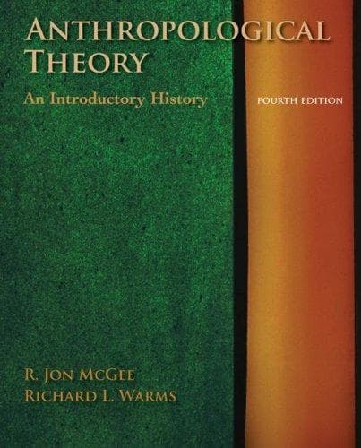 Tapa de Anthropological Theory