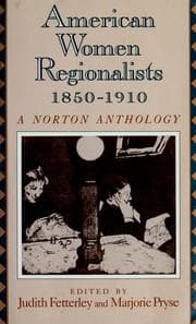Tapa de American women regionalists, 1850-1910