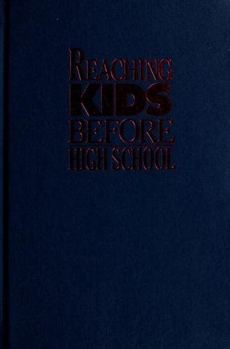 Tapa de Reaching kids before high school