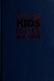 Tapa de Reaching kids before high school
