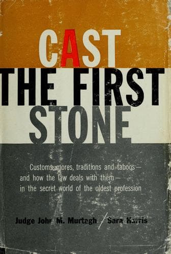 Tapa de Cast the first stone