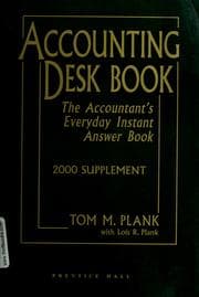 Tapa de Accounting desk book