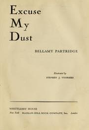 Tapa de Excuse my dust