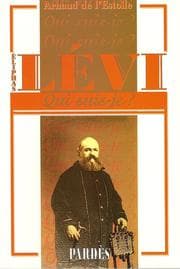 Tapa de Éliphas Lévi