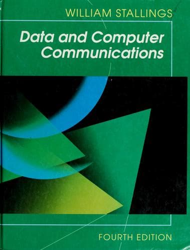 Tapa de Data and computer communications