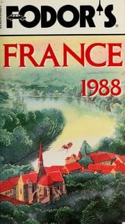 Tapa de Fodor's France, 1988