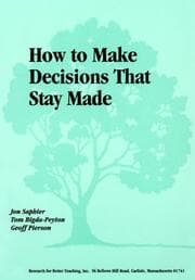 Tapa de How to make decisions that stay made