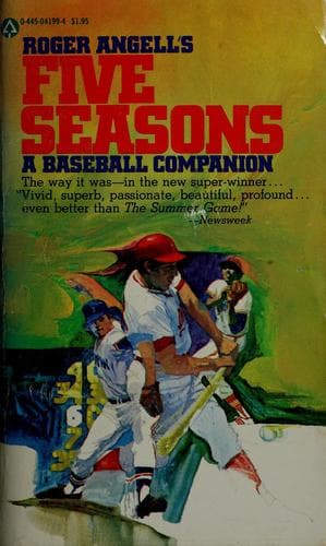 Tapa de Roger Angell's Five seasons