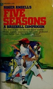Tapa de Roger Angell's Five seasons