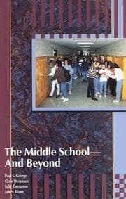 Tapa de The Middle school--and beyond
