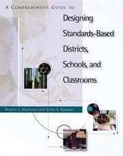 Tapa de A comprehensive guide to designing standards-based districts, schools, and classrooms
