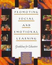 Tapa de Promoting social and emotional learning