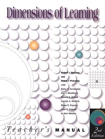 Tapa de Dimensions of learning