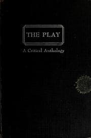 Tapa de The play, a critical anthology