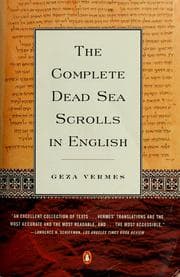 Tapa de The complete Dead Sea scrolls in English