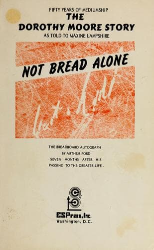 Tapa de Not bread alone