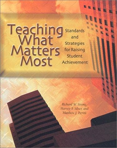 Tapa de Teaching what matters most
