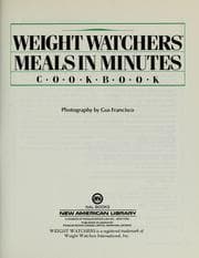 Tapa de Weight Watchers Meals in Minutes Cookbook