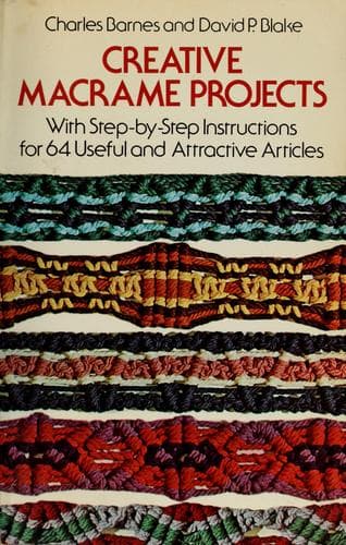 Tapa de Creative macrame projects