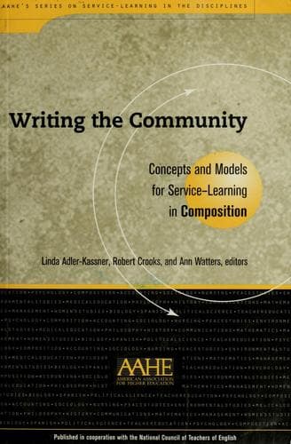 Tapa de Writing the community