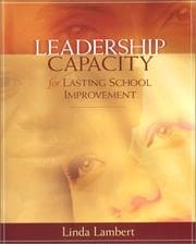 Tapa de Leadership Capacity for Lasting School Improvement