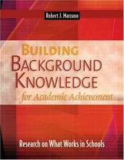 Tapa de Building background knowledge for academic achievement