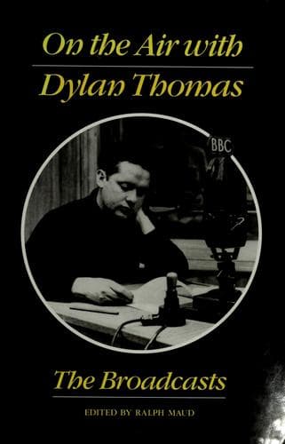 Tapa de On the air with Dylan Thomas