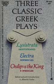 Tapa de Three classic Greek plays