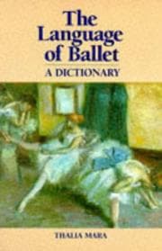 Tapa de The language of ballet