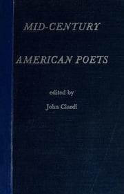 Tapa de Mid-century American poets