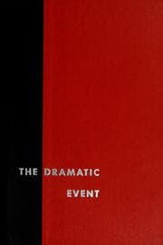 Tapa de The dramatic event, an American chronicle
