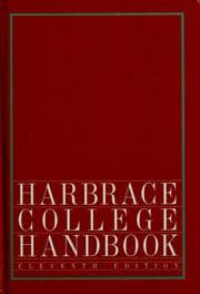Tapa de Harbrace college handbook