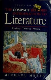 Tapa de The compact Bedford introduction to literature--Fourth edition