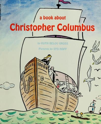 Tapa de A book about Christopher Columbus