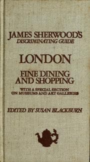 Tapa de James Sherwood's discriminating guide, London