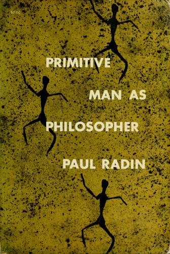 Tapa de Primitive man as philosopher.