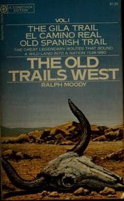 Tapa de The old trails west