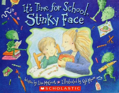Tapa de It's Time for School, Stinky Face
