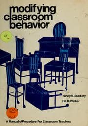 Tapa de Modifying classroom behavior