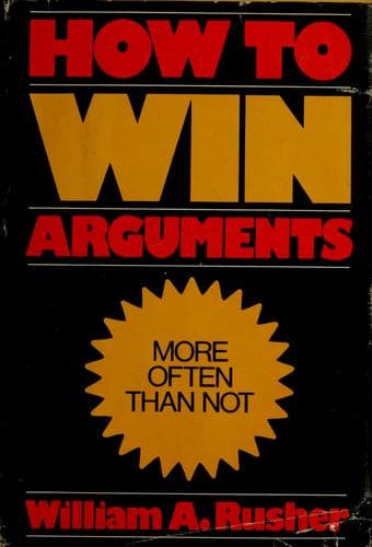Tapa de How to win arguments