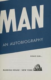 Tapa de Man:  an autobiography