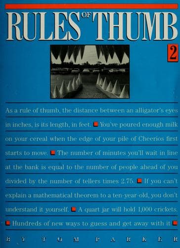 Tapa de Rules of thumb 2