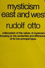 Tapa de Mysticism east and west