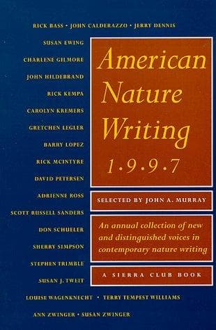 Tapa de American Nature Writing 1997