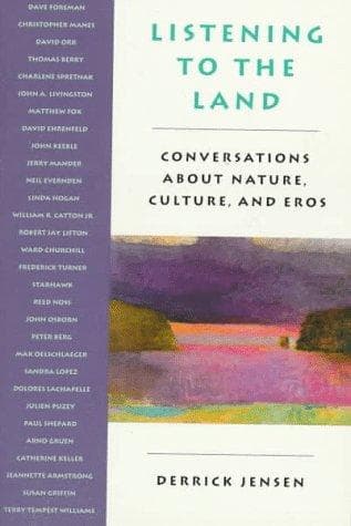 Tapa de Listening to the land