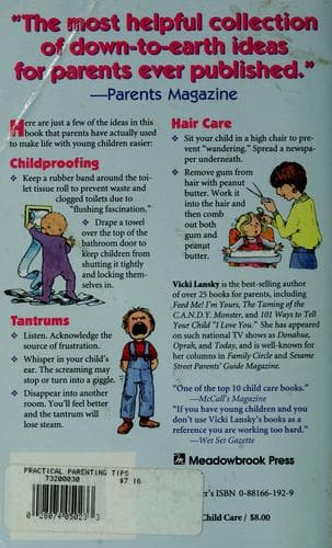 Tapa de Practical parenting tips