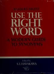 Tapa de Funk & Wagnalls modern guide to synonyms and related words