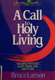 Tapa de A call to holy living