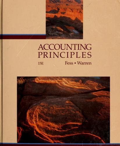 Tapa de Accounting principles